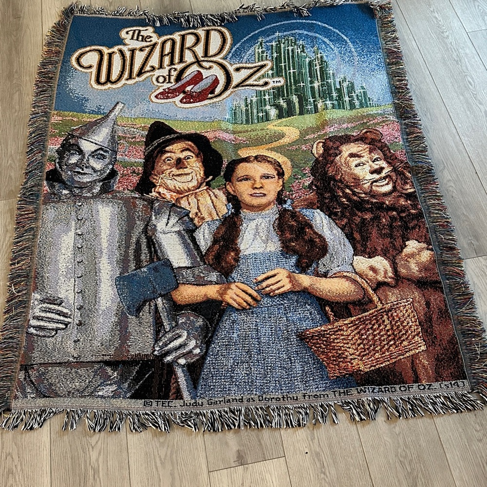 Wizard of Oz Tapestry Blanket